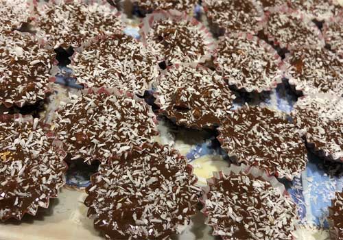Kakao/jordnötssnacks