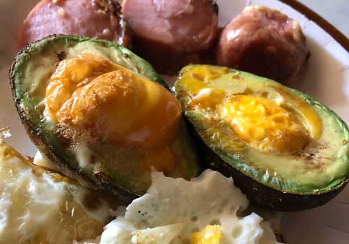 Ägg-avokado