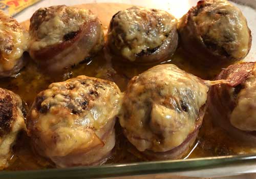 Baconlindade biffar