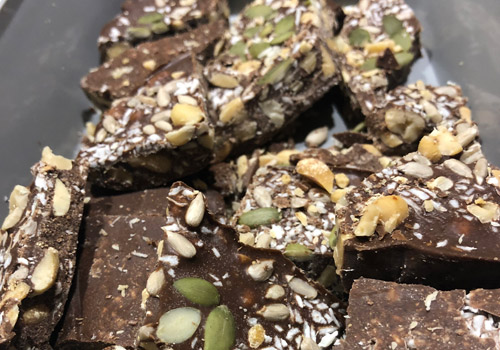 Keto Choklad & nötsnax
