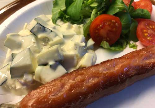 Falsk potatissallad