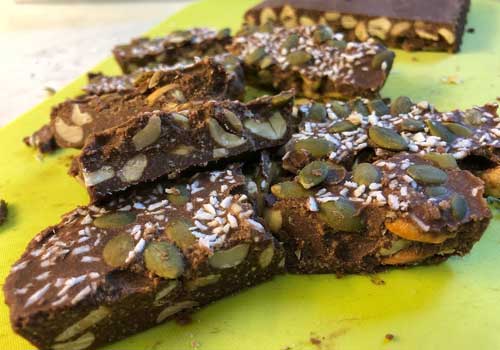 Cashewnöt-Bars