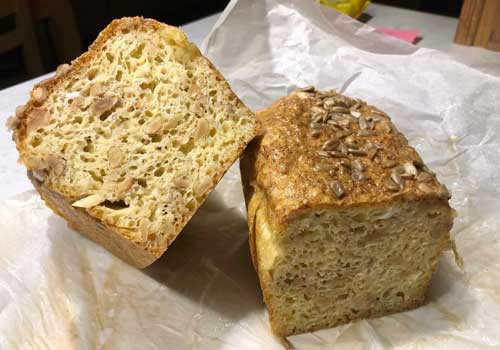 Cashewnötsbröd: